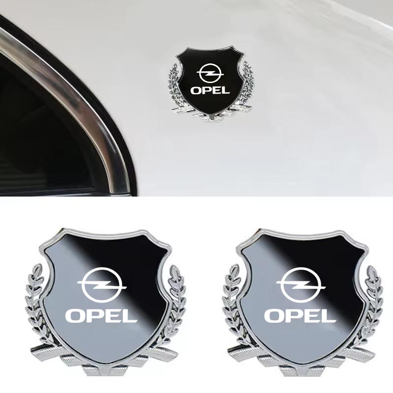 Metal Car Trunk Window Side Emblem Badge Decal Sticker For Opel Corsa D Astra Insignia Mokka Adam Combo OPC Vauxhall Vectra H G Sr7
