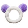  Plush Headband Sweet Face Wash And Makeup 3-D Hair Ball Headband