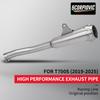 Motorcycle Exhaust Modified Tail Pipe Stainless Steel Muffler Connect Original for T700 Tenere700