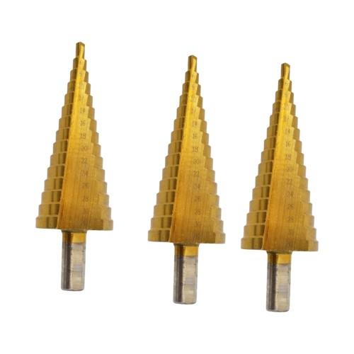 AW Tools HSS Step Drill Bit Set (Pack of 3)