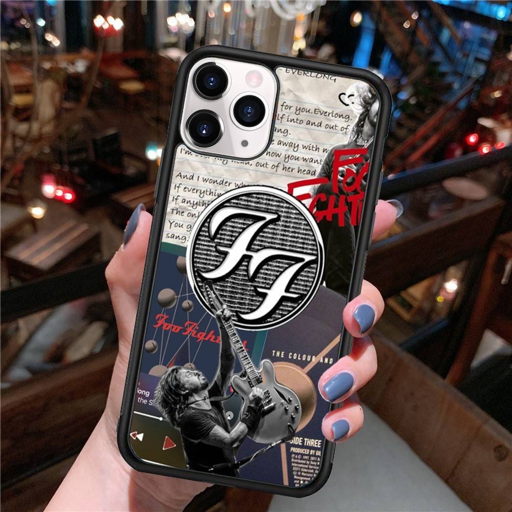 

Band F-Foo F-Fighters Classic Rock Phone Case For IPhone 17 16 15 14 13 Plus 12 11 Pro Max PC+TPU Cases Back Cover iPhone 12 pro