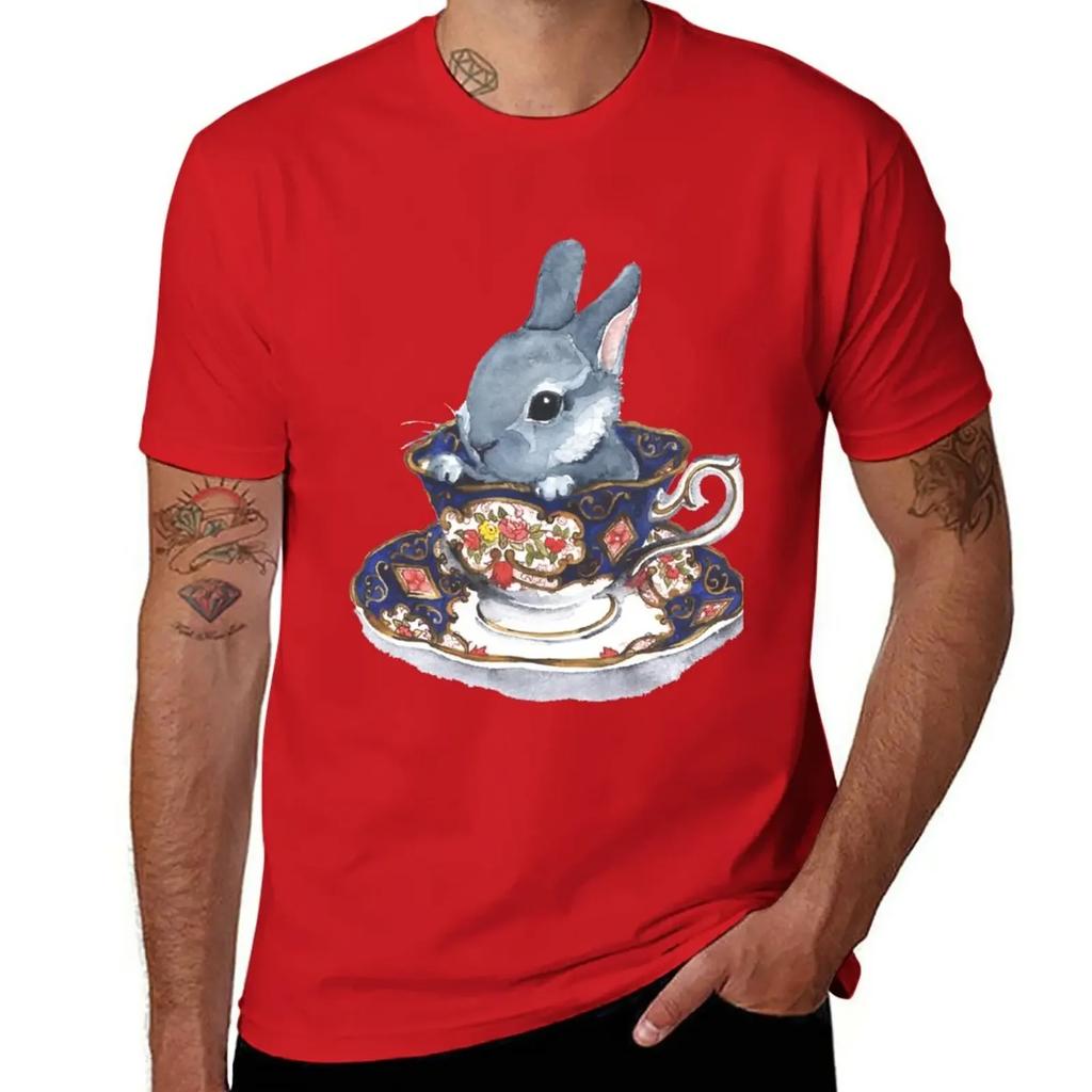 Heirloom Bunny T-Shirt shirts graphic tees new edition black t-shirts for men