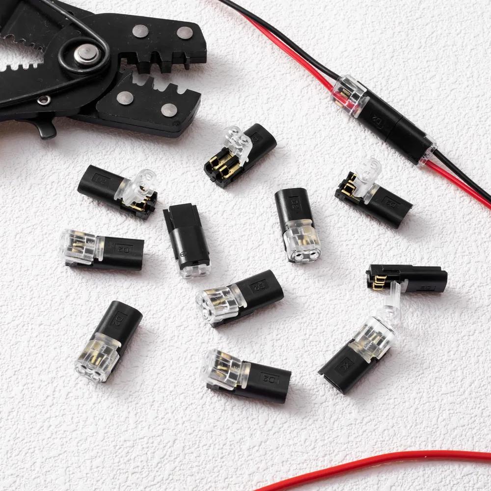 Terminals for wires 25 pairs / connecting terminal for wires 50 pcs D2