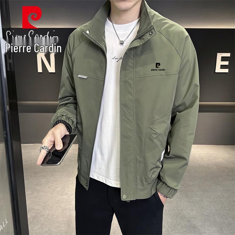 Pierre Cardin Men's Stand Collar Jacket