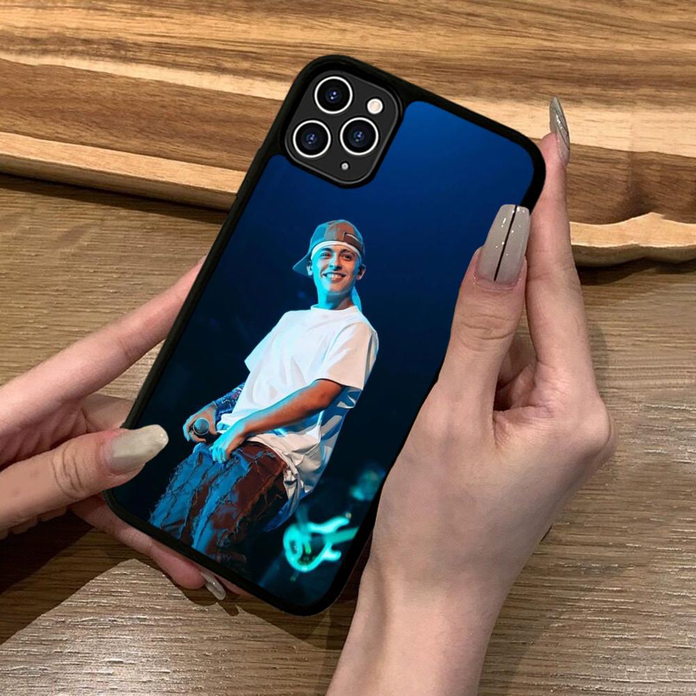 T-Trueno Rapper Phone Case Silicone PC+TPU For For IPhone 11 12 13 14 15 16 Plus Pro Max Cover