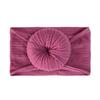 Infant and Toddler Nylon Jacquard Headband Headgear Soft Donut Nylon Stockings Children's Headband Hair Accessories