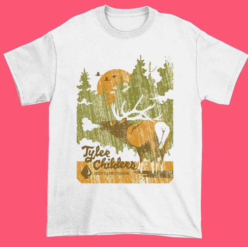 

Tyler Childers White Cotton Gift For Men Women S-5XL Unisex T-Shirt M