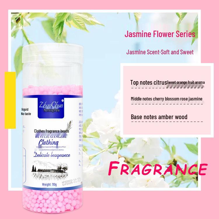 Morning Pure 110g Scent Booster Beads - Long-Lasting Softness with Water-Soluble Film