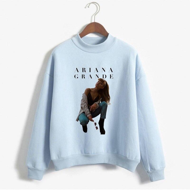 Ariana Grande Sudadera con Capucha Mujer Vogue Sudadera Blanca Jerseys  Cálidos Harajuku Sudaderas Sudadera Mujer Mujer Ropa comprar a buen precio  — entrega gratuita, reseñas reales con fotos — Joom