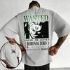Plus Size One Piece Anime Printed Men and Women Summer Tshirt Casual Parent Child Top Fashion Street Wear Y2K Harajuku Style