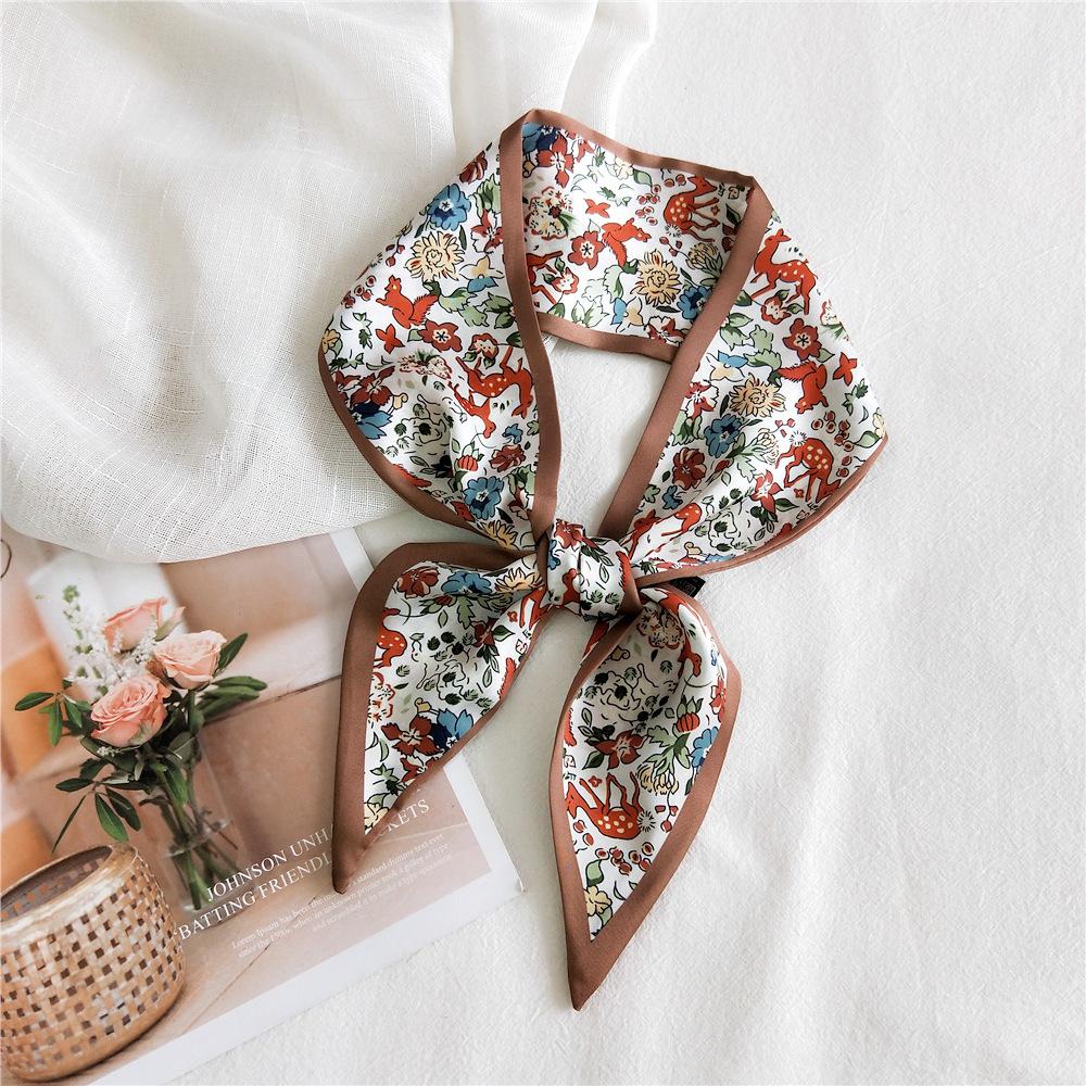 Neue Schals Seidenschals Damen Frühlings- und Herbstsaison Lange dekorative professionelle Schals Sommer Dünne Stile gepaart mit stilvollen Hemden