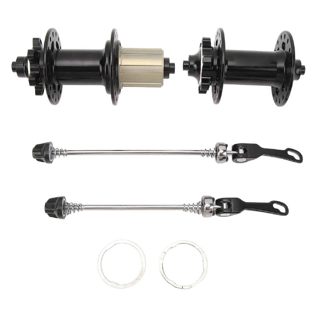 Bike Hub Quick Release Lever Black 5 Bearings 32 Holes 6 Claws 120 Clicks Aluminium Alloy 6 7 8 9