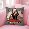 Fashion PPopeye the Sailores Cushion Cover Premium SkinFriendly Pillow Case MultiPurpose for Home Office Travel