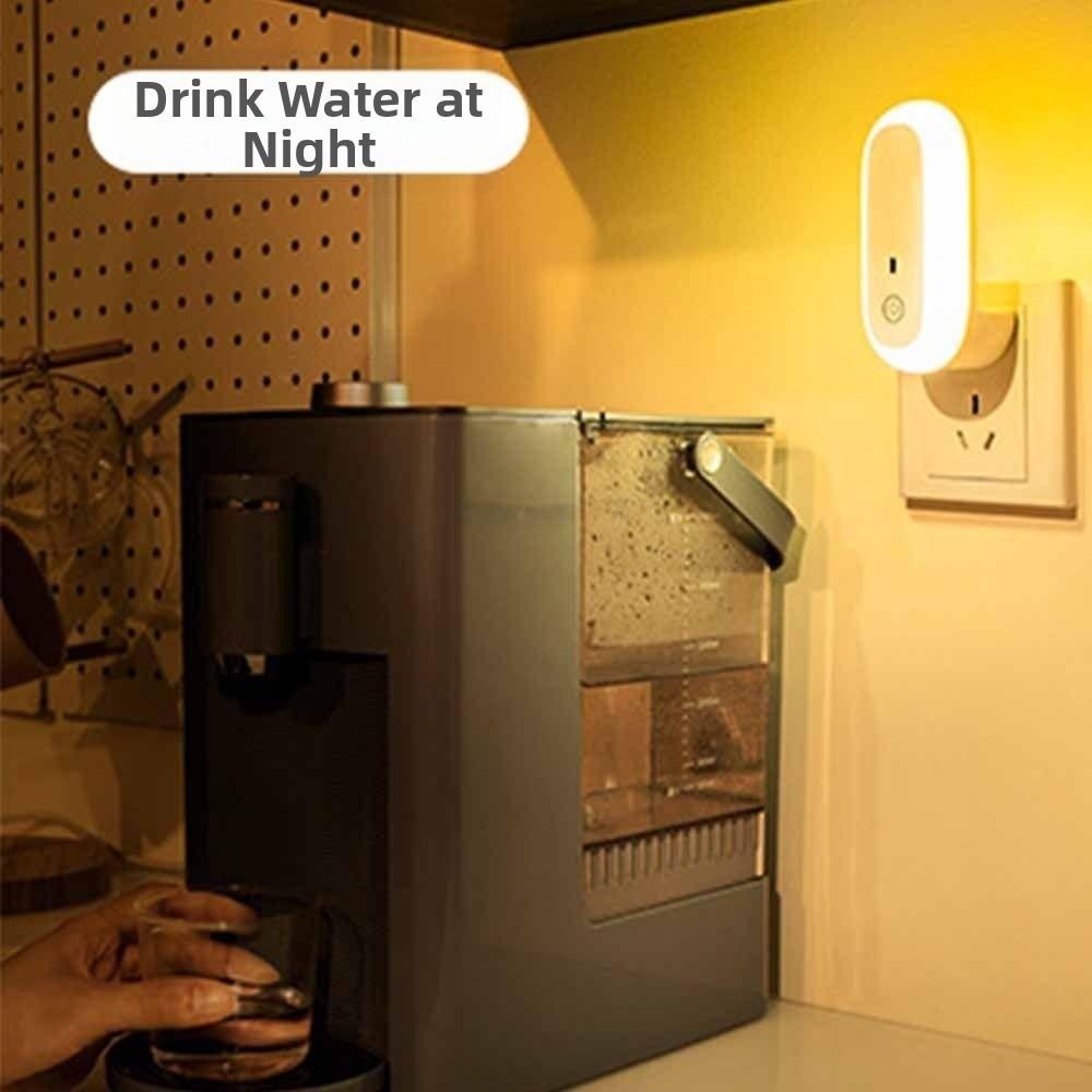 Eye Protection Plug-In Night Light Low Wattage Socket  Wall Light LED Night Light  Baby Feeding