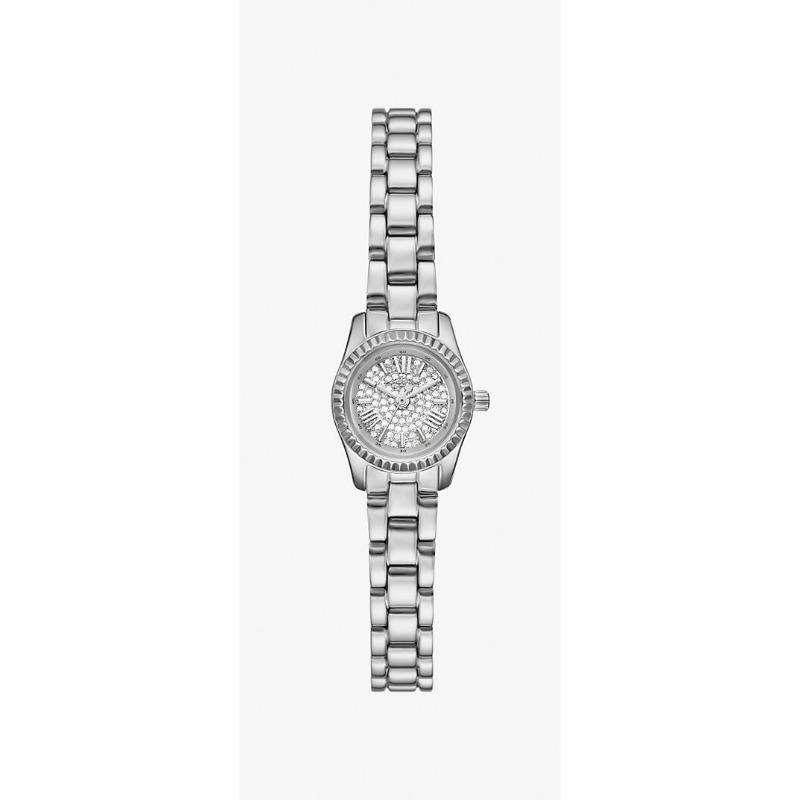 Michael Kors Petite Lexington Pavé Silver-Tone Watch and Jewelry Gift Set MK4948SET серебряный