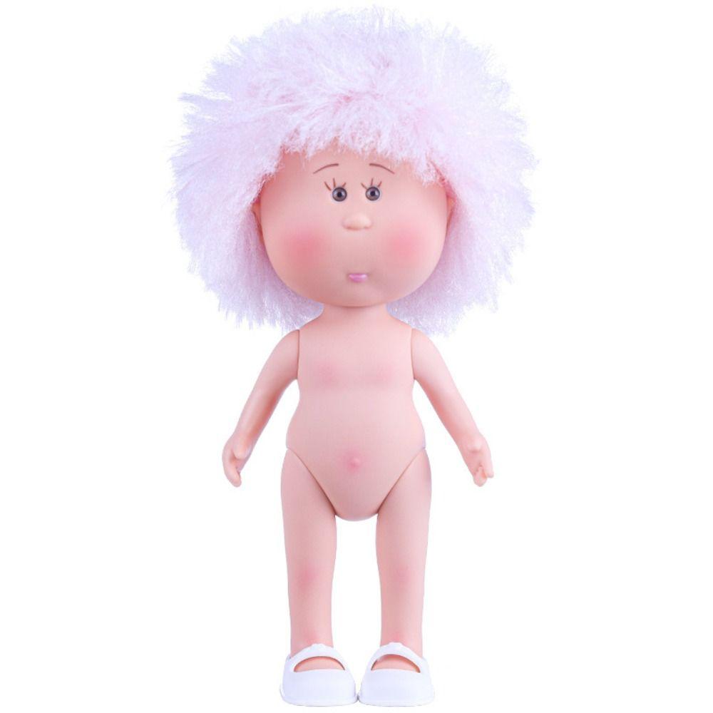 Dark Skin Mia Potato Dolls Dress Up Action Figure Body 24cm Bean Eye Vinyl Doll  Doll Accessories