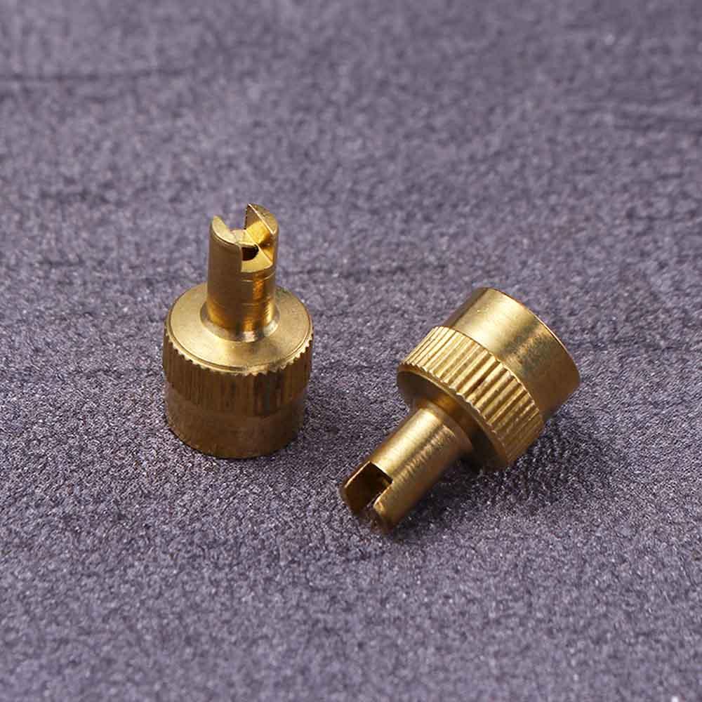 Tire Valve Stem Caps Wheel Tires Valves Covers Slotted Valve Cap Valve Core Remover Wheel Caps