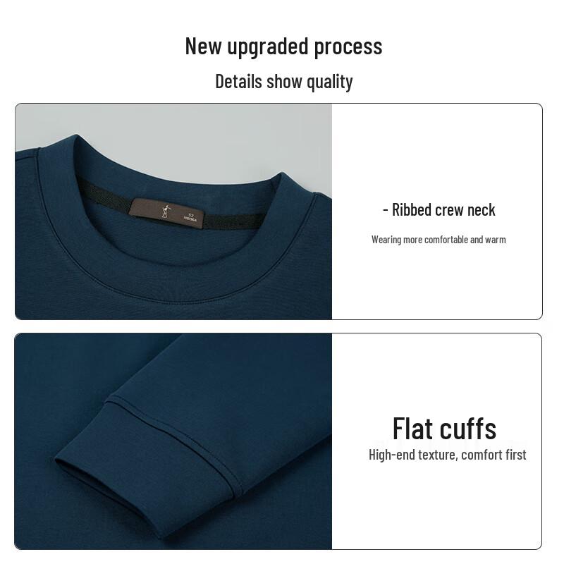 TRIES Men's Printed Round Neck Sweatshirt