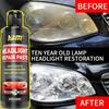 Professional Car Headlight Repair Paste,easy Use Headlight Maintenance Kit,for Repairing Oxidized,yellowed,and Cloudy Headlights