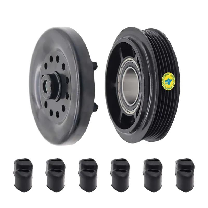 FMM 5SL12C A/C AC Compressor Clutch Pulley for VAUXHALL OPEL CORSA D 1.0 1.2 1.4 6854091 55701200 93190812 6854102 DCP20021