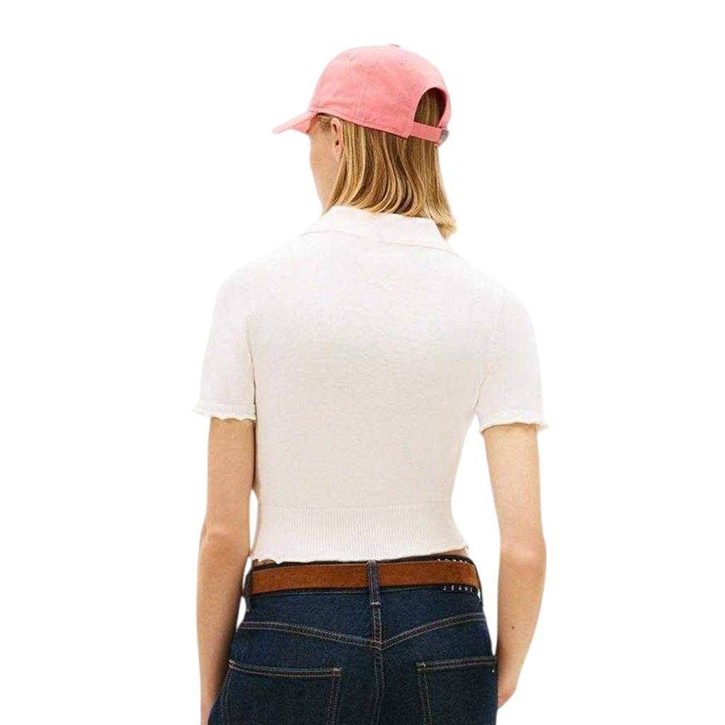 Tommy Jeans Womens/Ladies Logo Polo Shirt