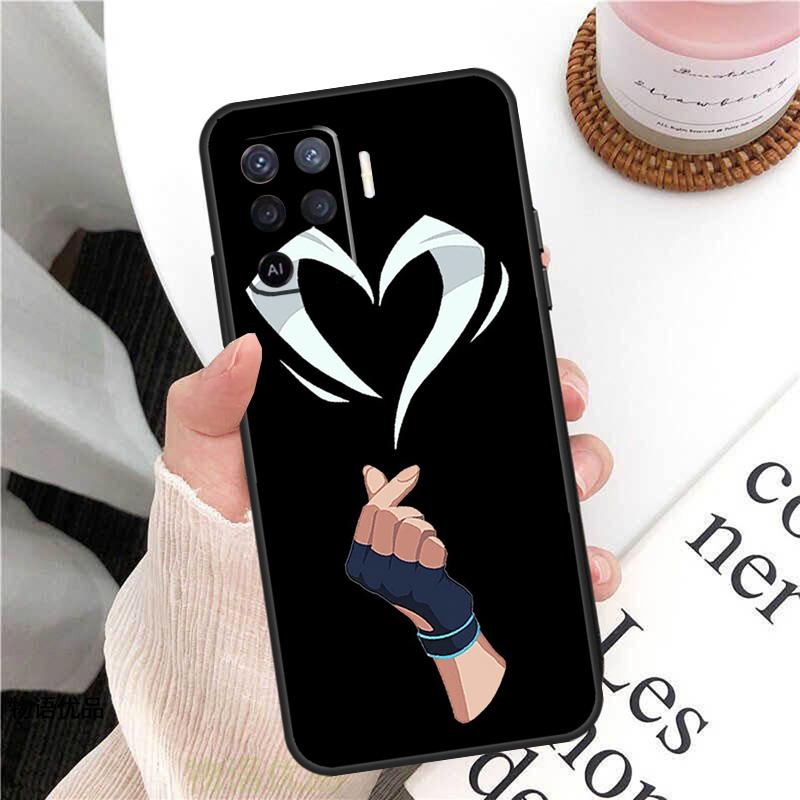 Cartoon Valorant Case For Oppo A98 A58 A78 A18 A38 A60 A80 A40 A77 A57 A17 A74 A54 A94 A96 A76 A16 A15 A5 Pro