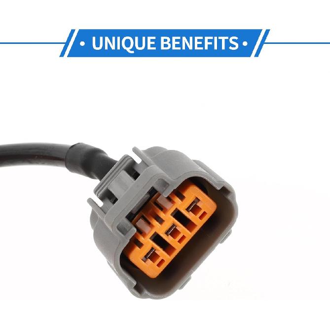 1 Pc Crankshaft Position Sensor for Mazda Protege DX, LX 1.6 2001 Sturdy Metal Plastic Black Engine Crank CKP Sensor