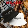 Summer printing fisherman's hat, double-sided wear basin hat, suitable for both men and women