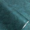 Dark Teal Metallic Marble Wallpaper Industrial Vintage Plain Textured Vinyl Peacock Green Wall Paper For Living Room Background