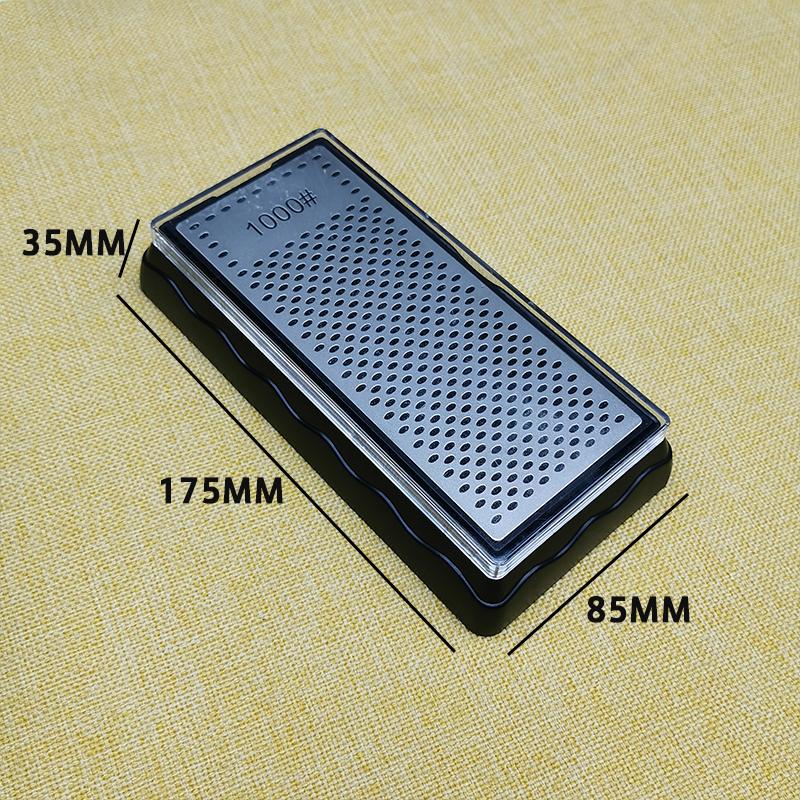Double-Side Base Diamond Sharpening Stone Whetstone Knife Kitchen Grit Chef Knife Grinding 400/600/1000/1200 Grit Sharpener