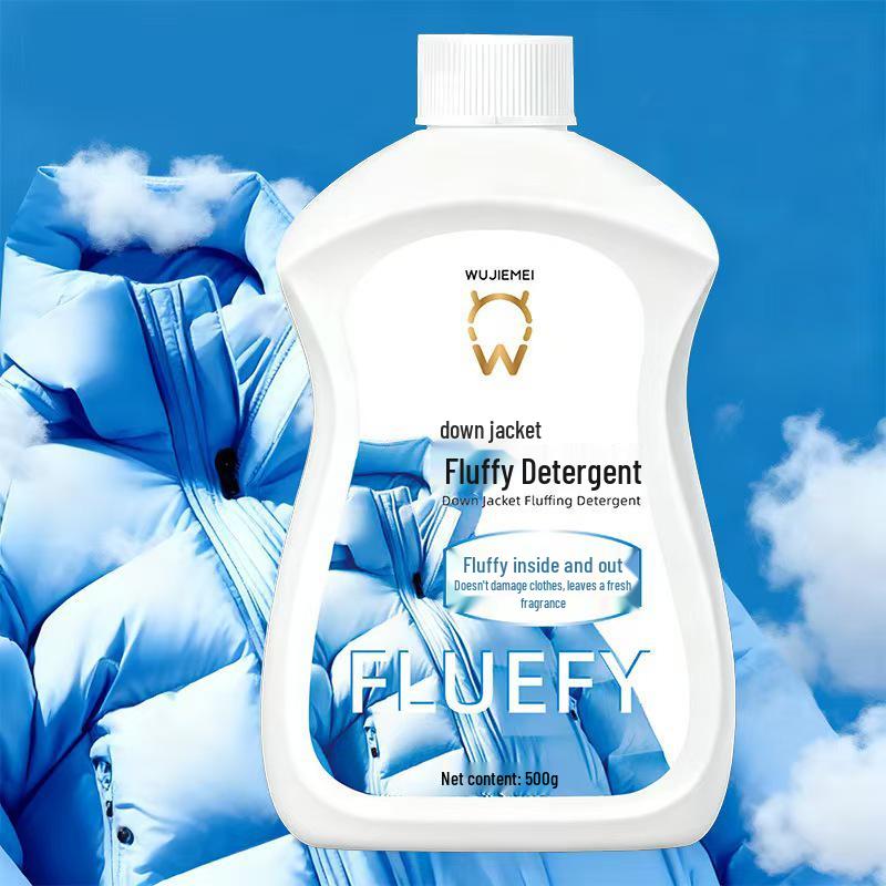 Home Down Jacket Fluffy Detergent & Fabric Softener - Anti-clumping, Fluffing, Anti-shrinkage Repair Agent.