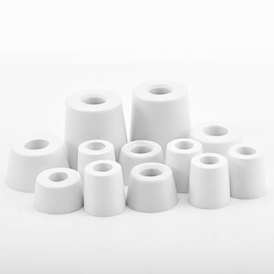 10 Piezas Almohadillas Antideslizantes para Patas de Muebles para Armario Cama Mesa Almohadilla Cónica de Goma Amortiguadora Protector de Suelo Piezas de Muebles