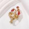 Cute Strawberry High-end Fashion Fruit Accessory Brooch