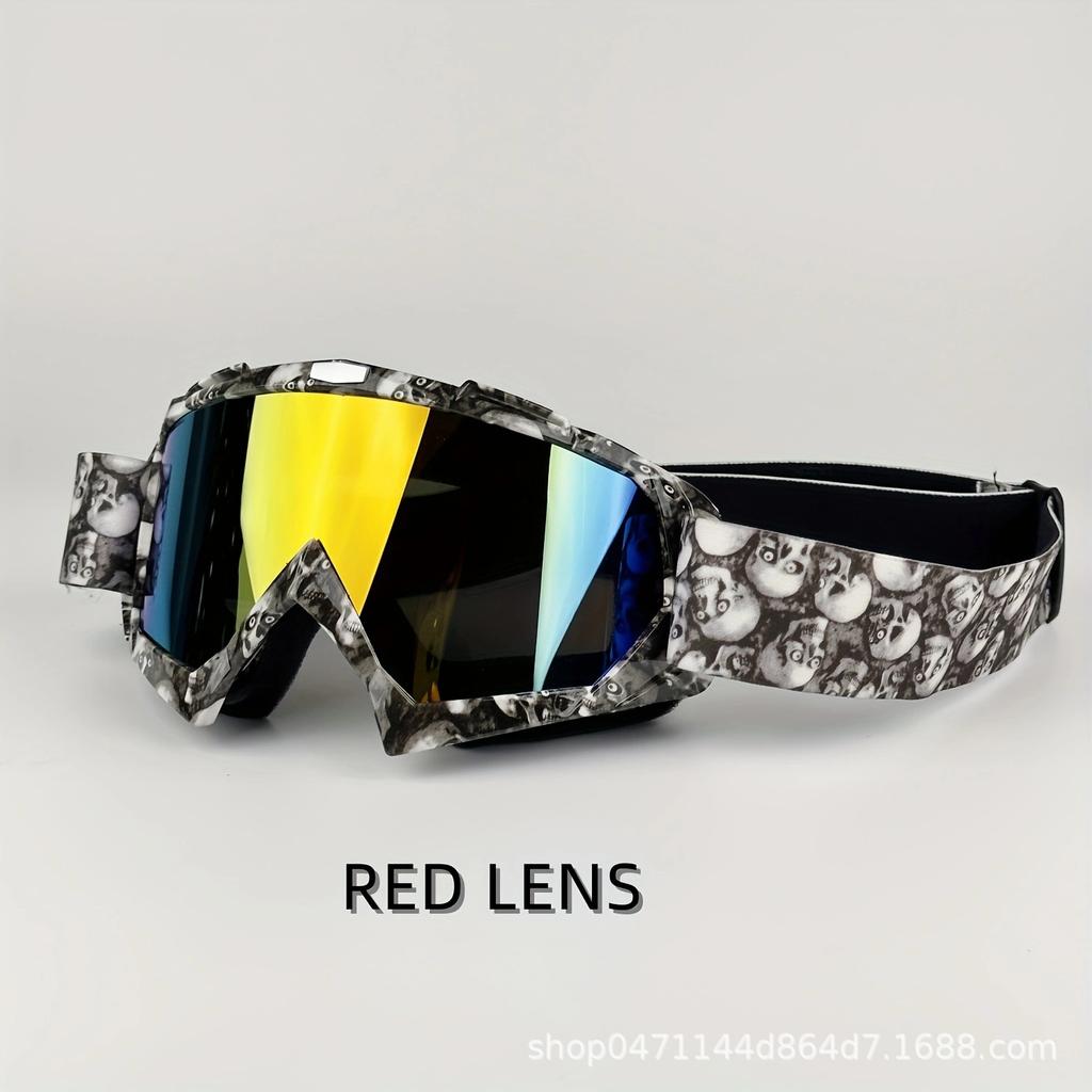 Goggles Riding Glasses Outdoor Motorcycle Off-Road Goggles ATV Men's and Women's Mountain Bike Bike Windshield Lenses