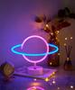 Heart-Shaped LED Neon Desk Lamp for Romantic Bedroom Decor