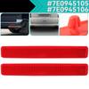 2x Biltydel Blunkende Venstre Høyre Bakfanger Reflektor For VW Transporter/Caravelle T5 2003-2011 7E0945105 7E0945106 Biltilbehør