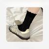 Women's Summer Solid Color Lace Ballet Style Boneless Tube Pile Socks