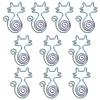 10PCS Paper Clip Animal Colorful Cat‑Shape Creative Portable for Office Home File Notebook