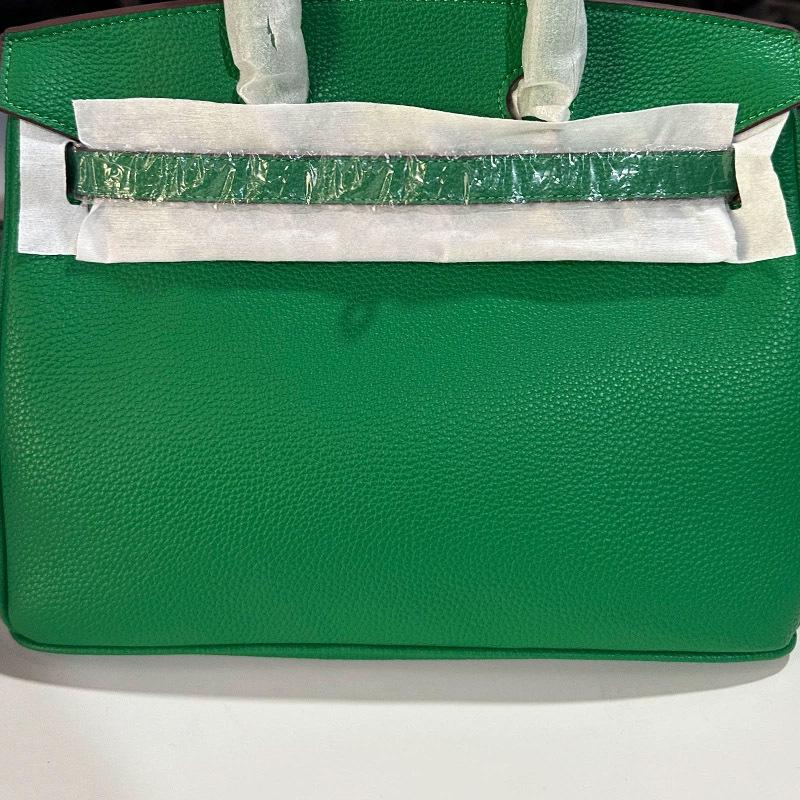 Platinum Handmade Waxed Thread Kelly Bag - Second Generation