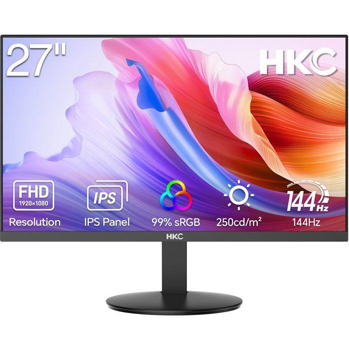 PC Monitor - HKC - 27 - FHD - 144Hz - IPS Panel - 5ms - V2718S