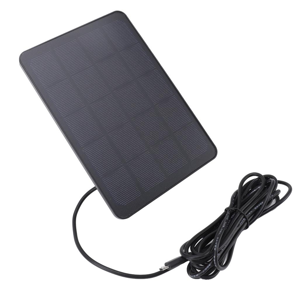 Überwachungskamera Solarpanel Außen 4W 5V USB Typ C IP65 Wasserdichtes Ladegerät für Eufy