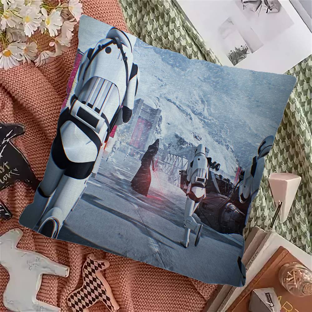 S-Stars S-Stormtrooper Cushion Cover Inches Farmhouse Decor Home Throw Pillow Covers for Couch Decorations