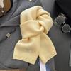 18-color scarf women's winter high-end soft waxy season warm thickened knitted wool couple scarf Korean