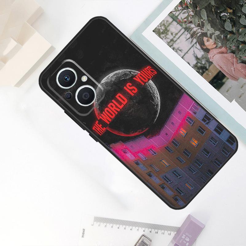 

Scarface The World Is Yours Case For OPPO Reno 11F 10 Pro 4 5 6 7 8 Lite 4Z 5Z 8T OPPO Find X5 X6 Pro X2 X3 Neo Cover OPPO Reno5 Lite