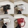 Chic Casual Korean Style Solid Color Small Handheld Shoulder Bag Ideal For Daily Outfits In Multiple Colors