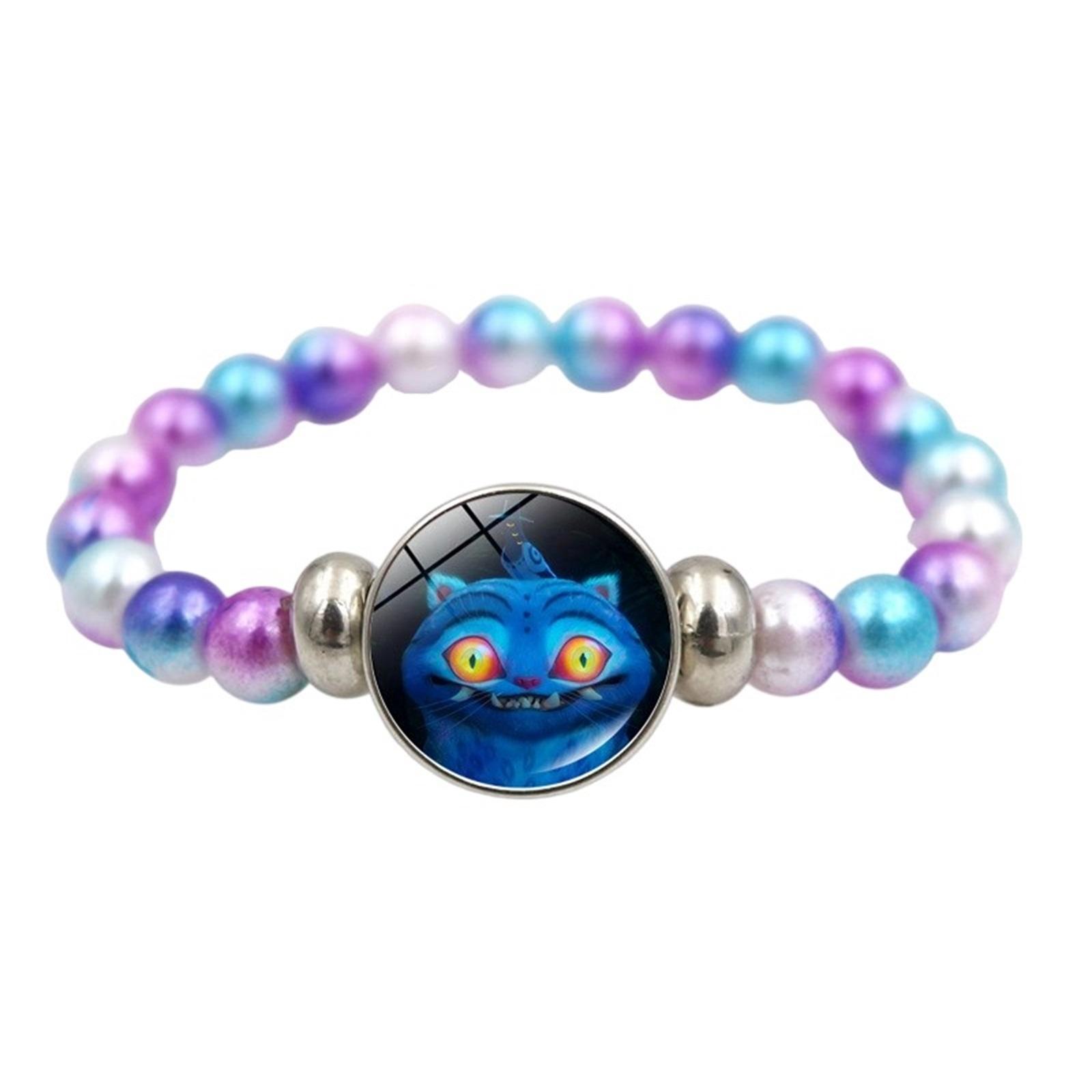 

Браслет Подарок для девочки, Аксессуары Красочный браслет из бусин Ювелирные изделия One Size