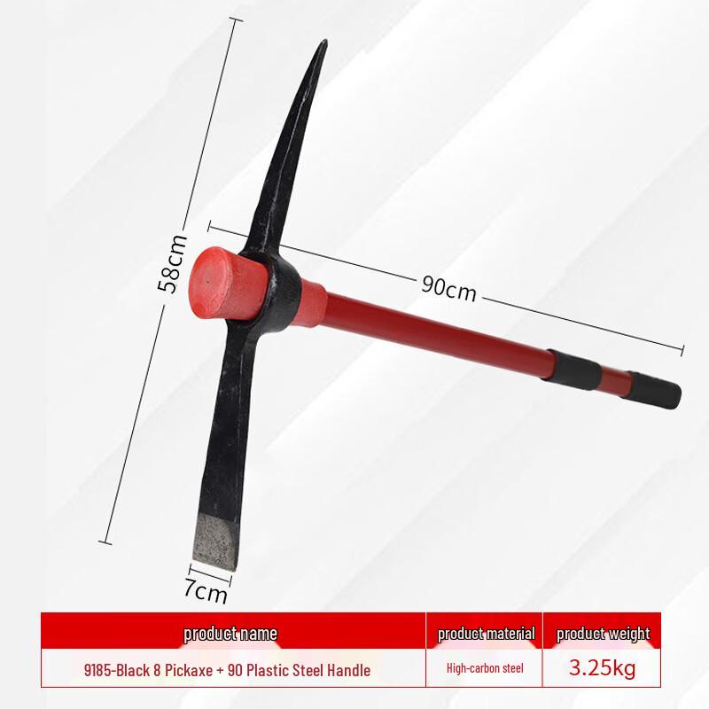 Iron Curtain Cloud Forged Steel Pickaxe