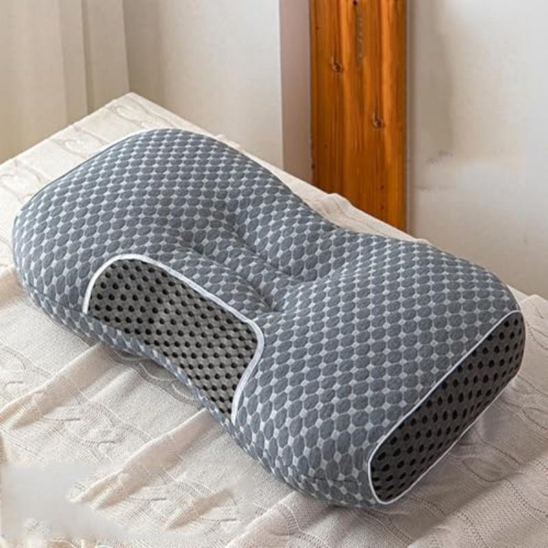 

Home Cervical Memory Pillow, Helps Sleep and Protects The Neck Home Pillow,Gray 45*70