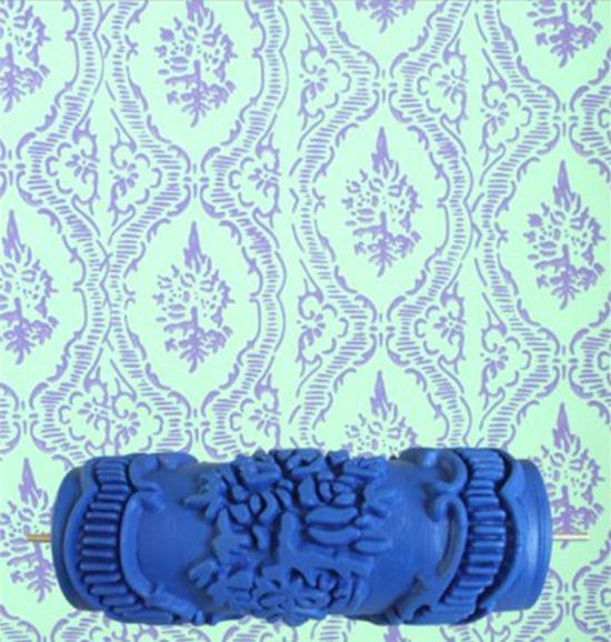 5-Inch Liquid Wallpaper Pattern Roller - DIY Stippling & Wall Painting Tool