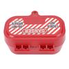 Plug Lockout Box Self Cylinder Design PA and ABS High Strength Industrial Plug Safety Lock